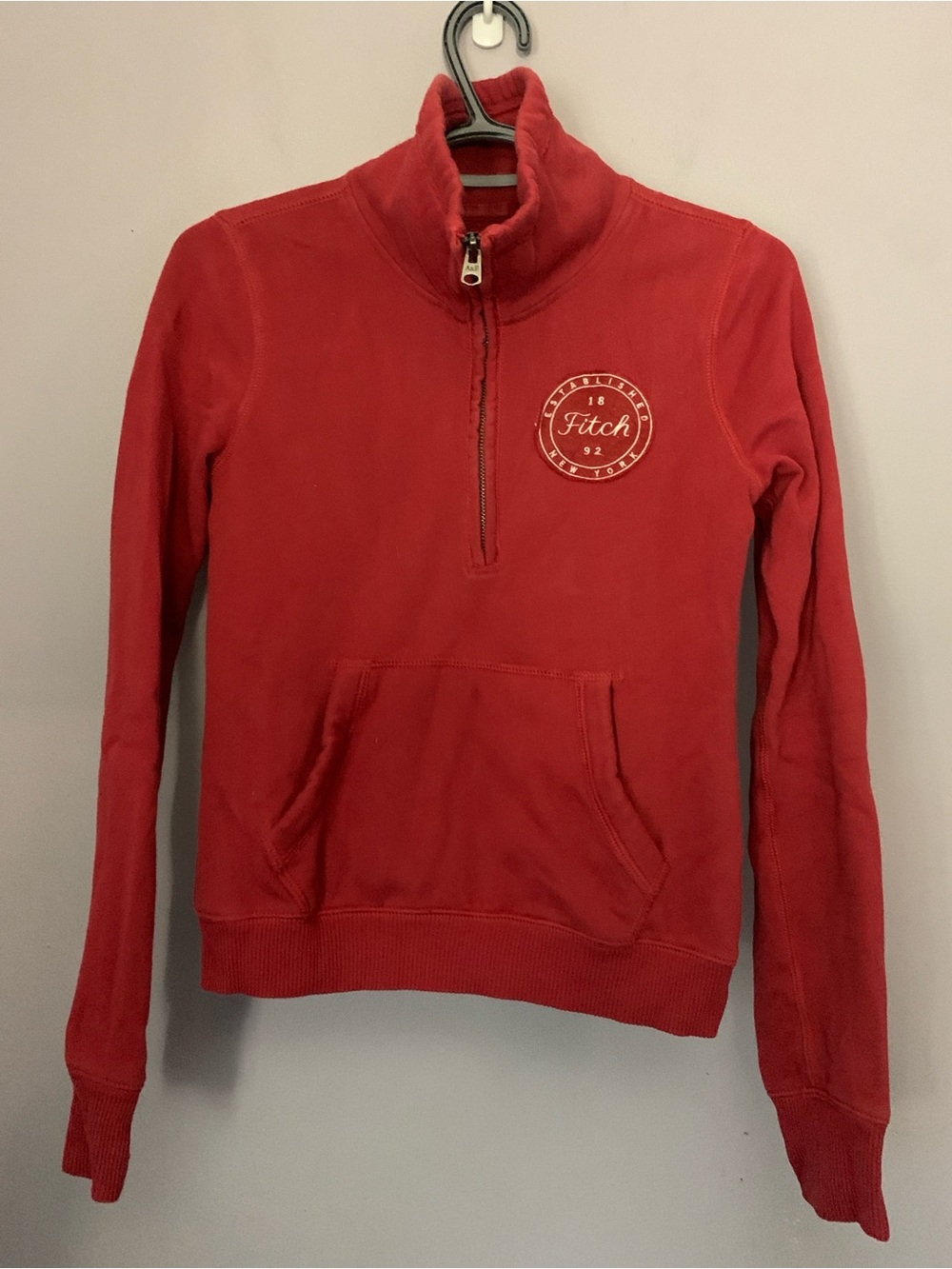 Abercrombie & Fitch Half Zip Sweater Ladies Size XS